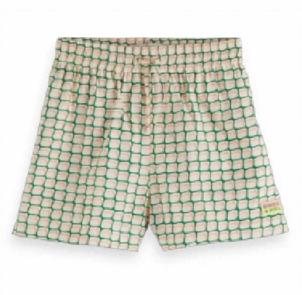 NEW SCOTCH & SODA girls ella shorts in pink and green
